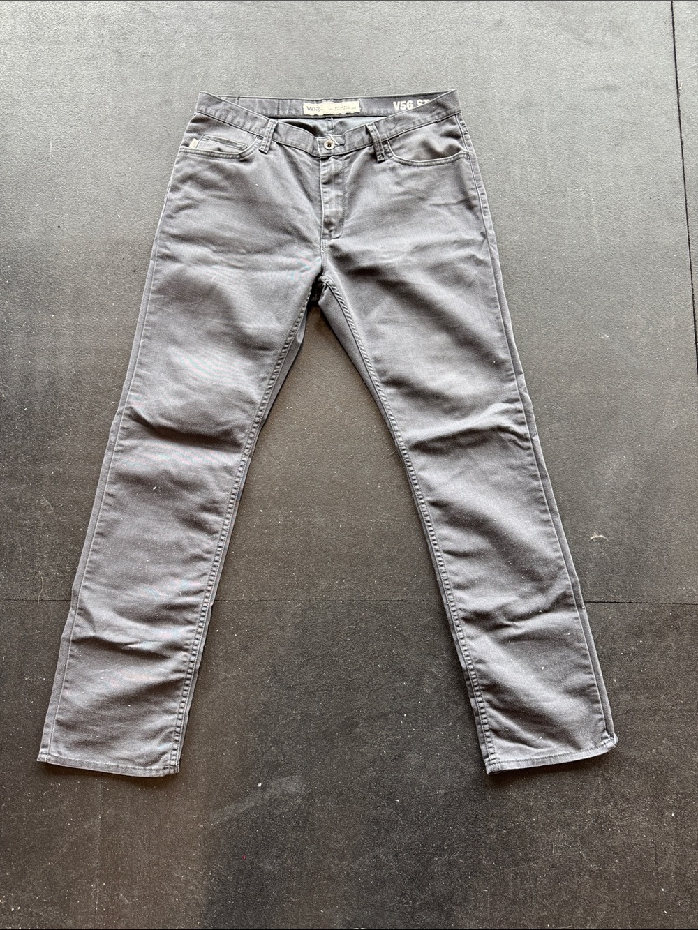 Vans Men's Gray Straight Jeans